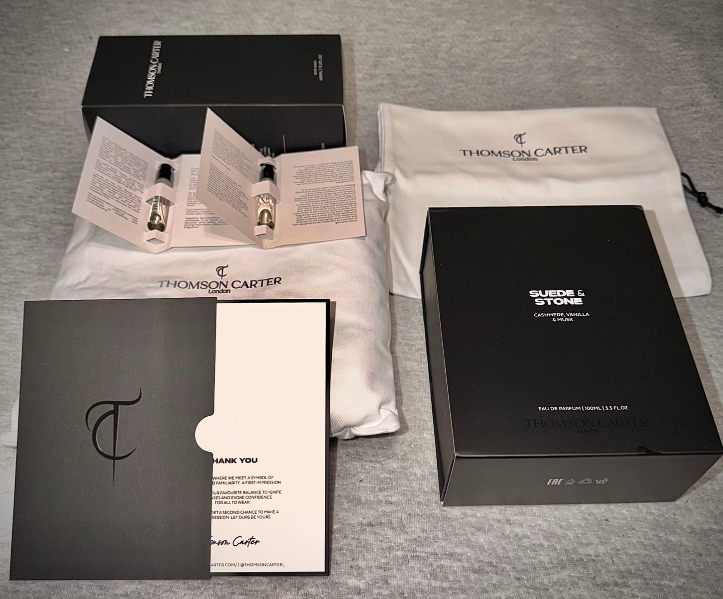 Customer photo review of Suede & Stone | Eau de Parfum