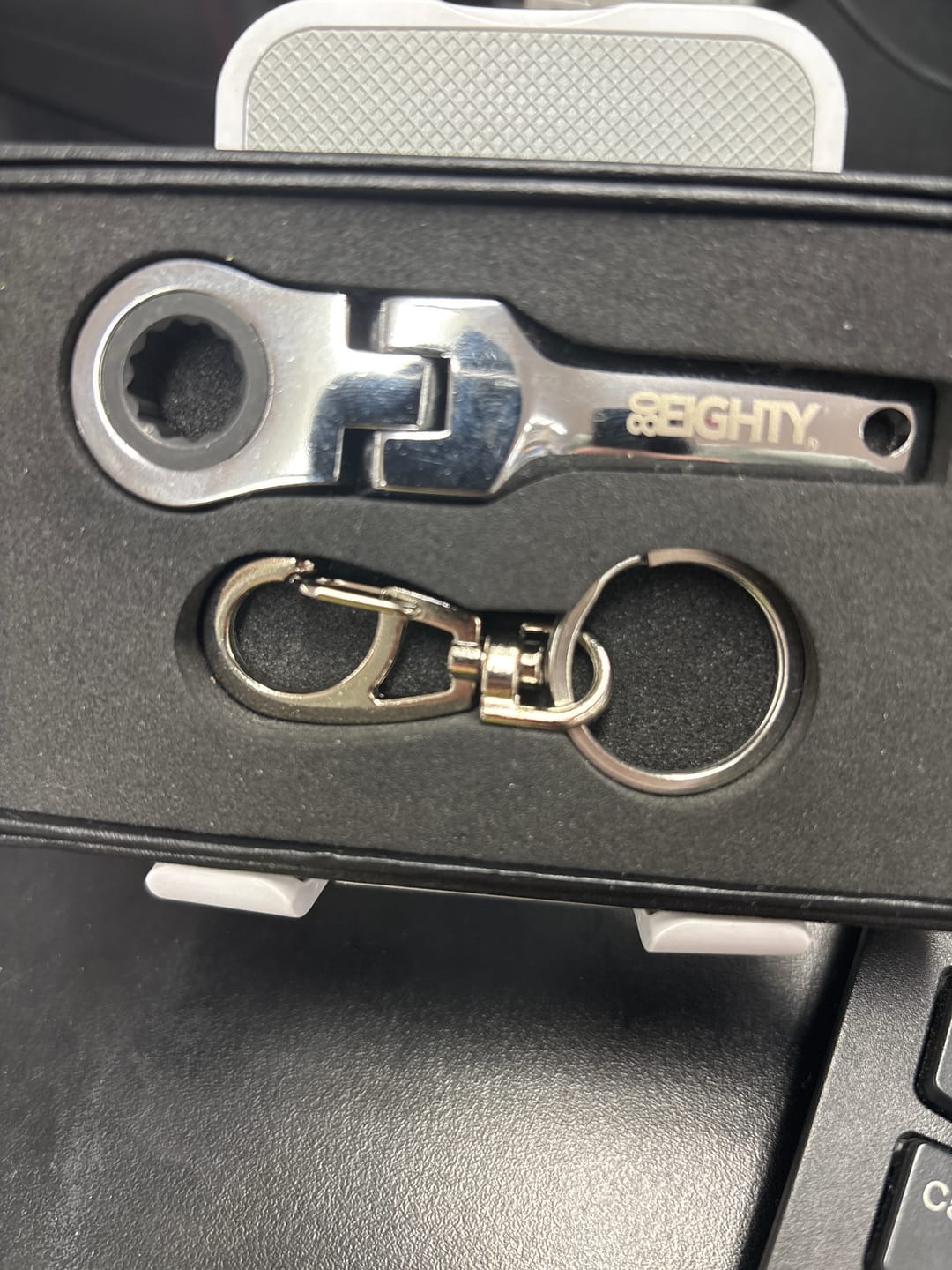 Customer photo review of 80Eighty® 10mm Wrench Keychain