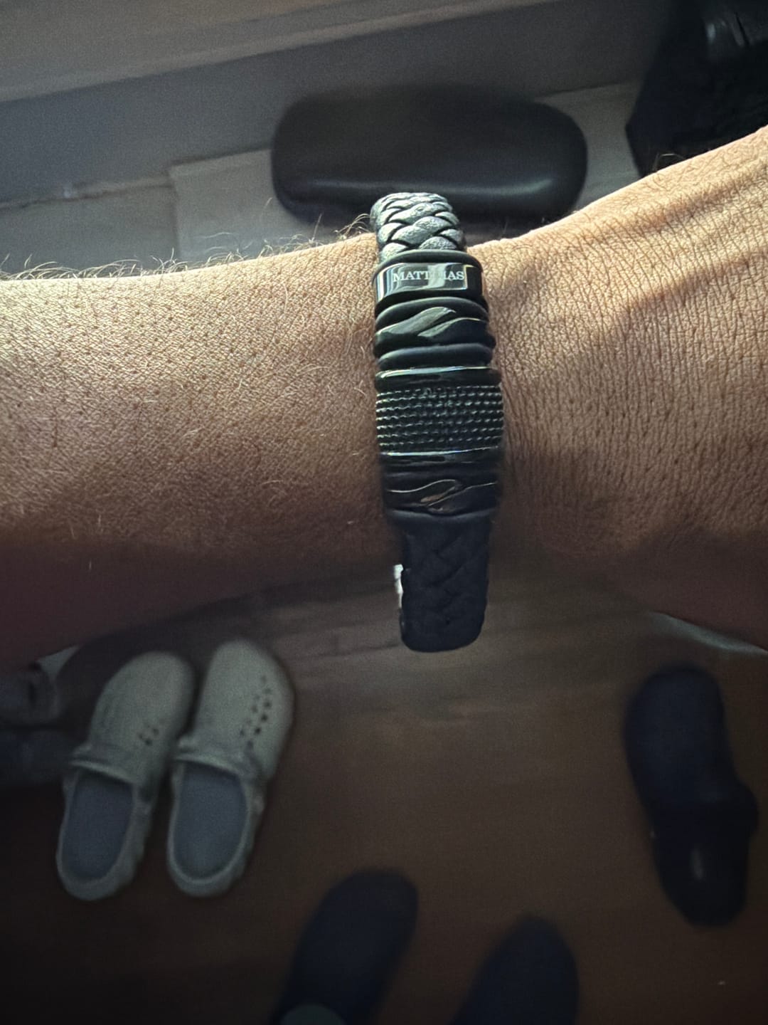 Customer photo review of Bracelet: Black