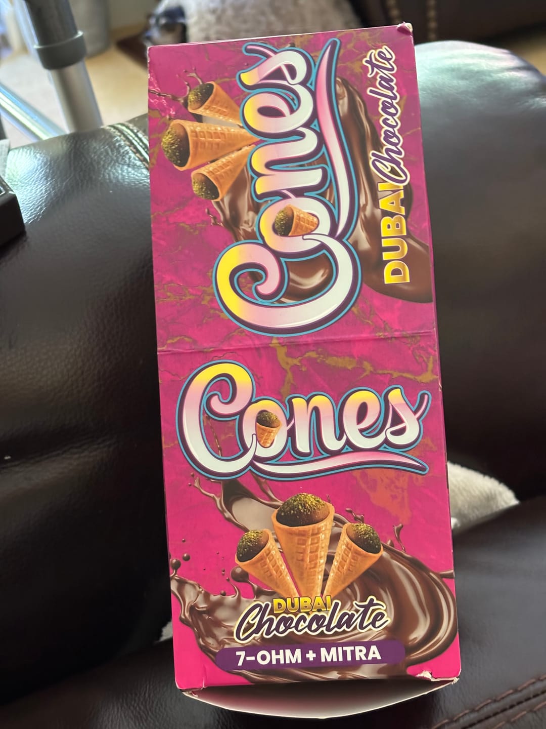 Customer photo review of KRATOM CONES - DUBAI CHOCOLATE - MITRA - 100MG