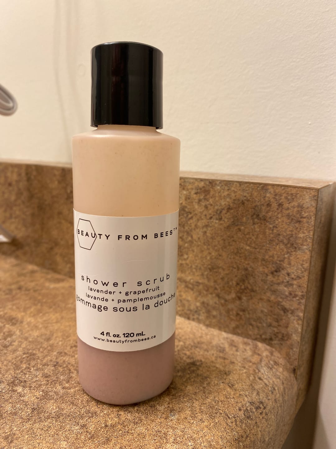 Customer photo review of Shower Scrub