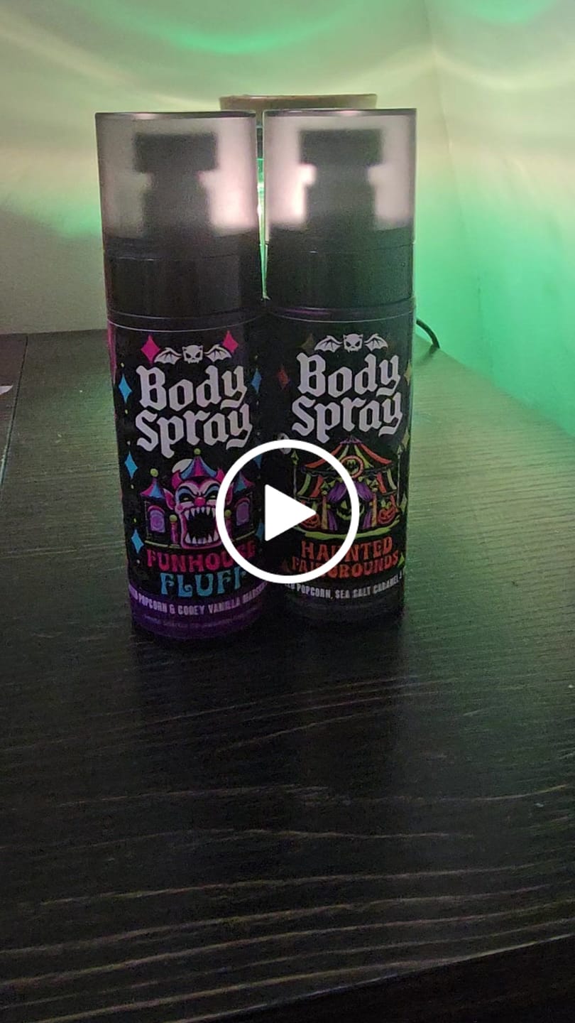Customer video review of Haunted Fairgrounds Body Spray