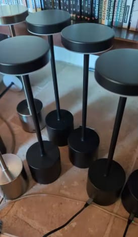 Customer photo review of Orbis | Rechargeable LED Table Lamp