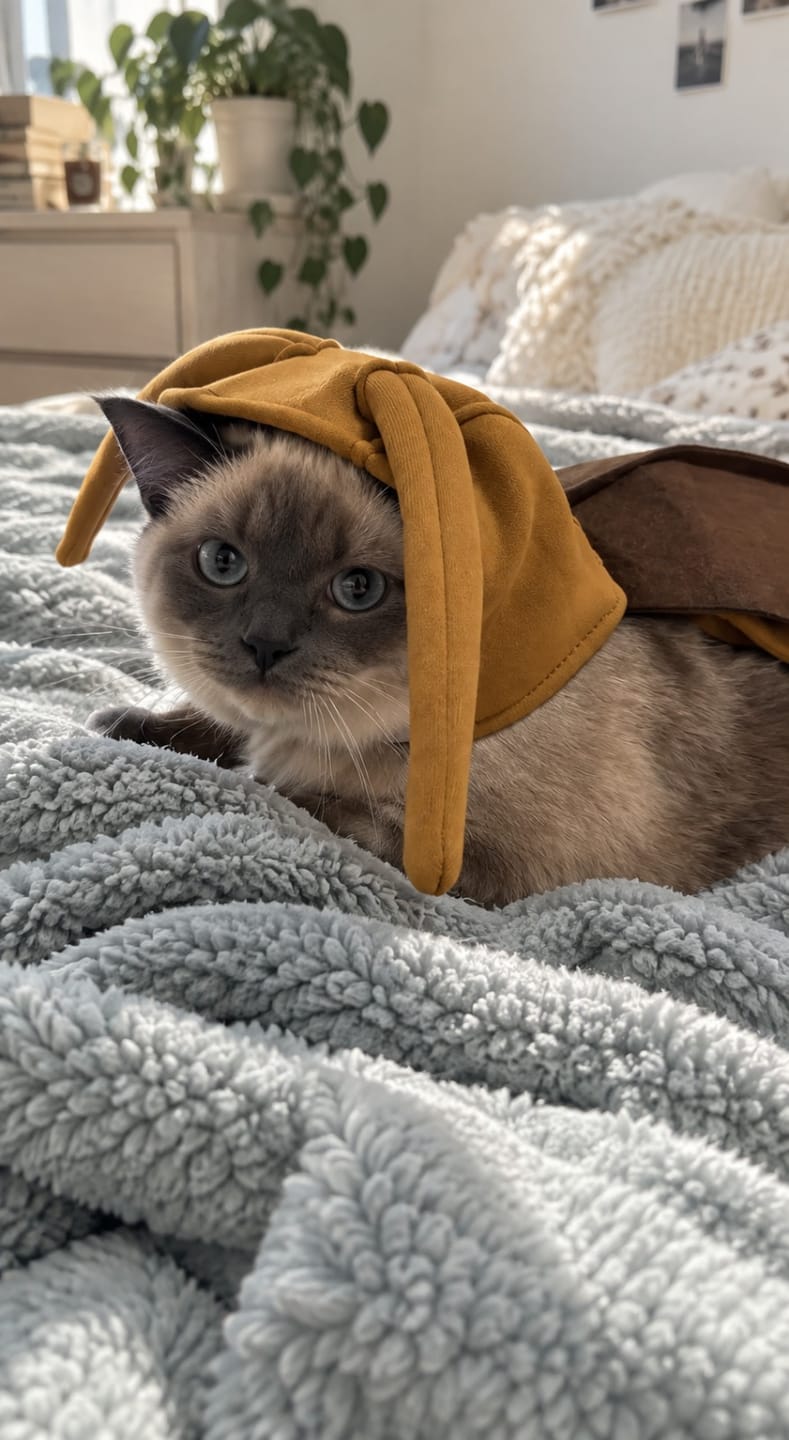 Customer photo review of Bug Bite Pet costume
