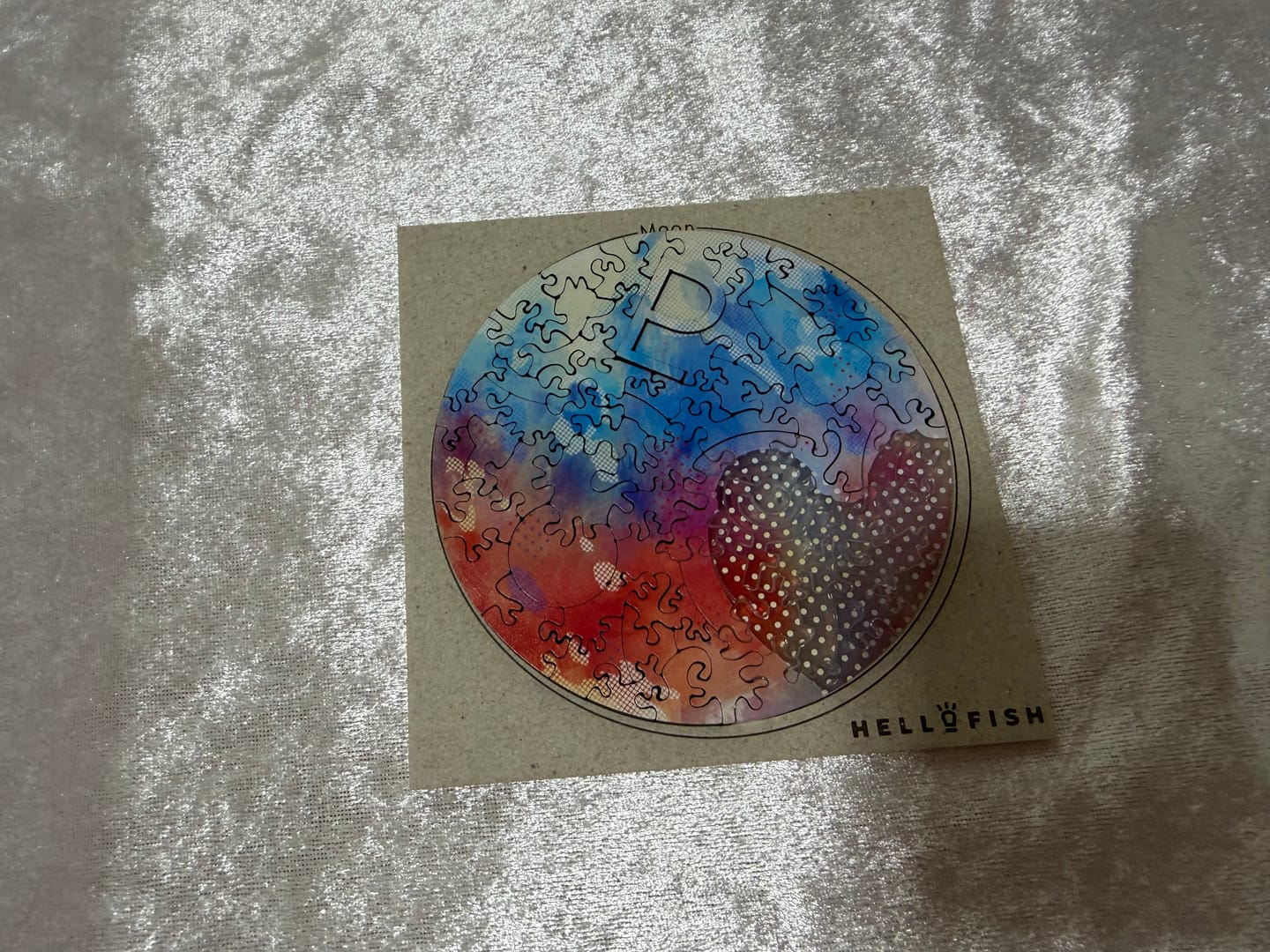 Customer photo review of 【９月入荷分予約】宇宙の破片 PLUTO 冥王星と専用フレームセット