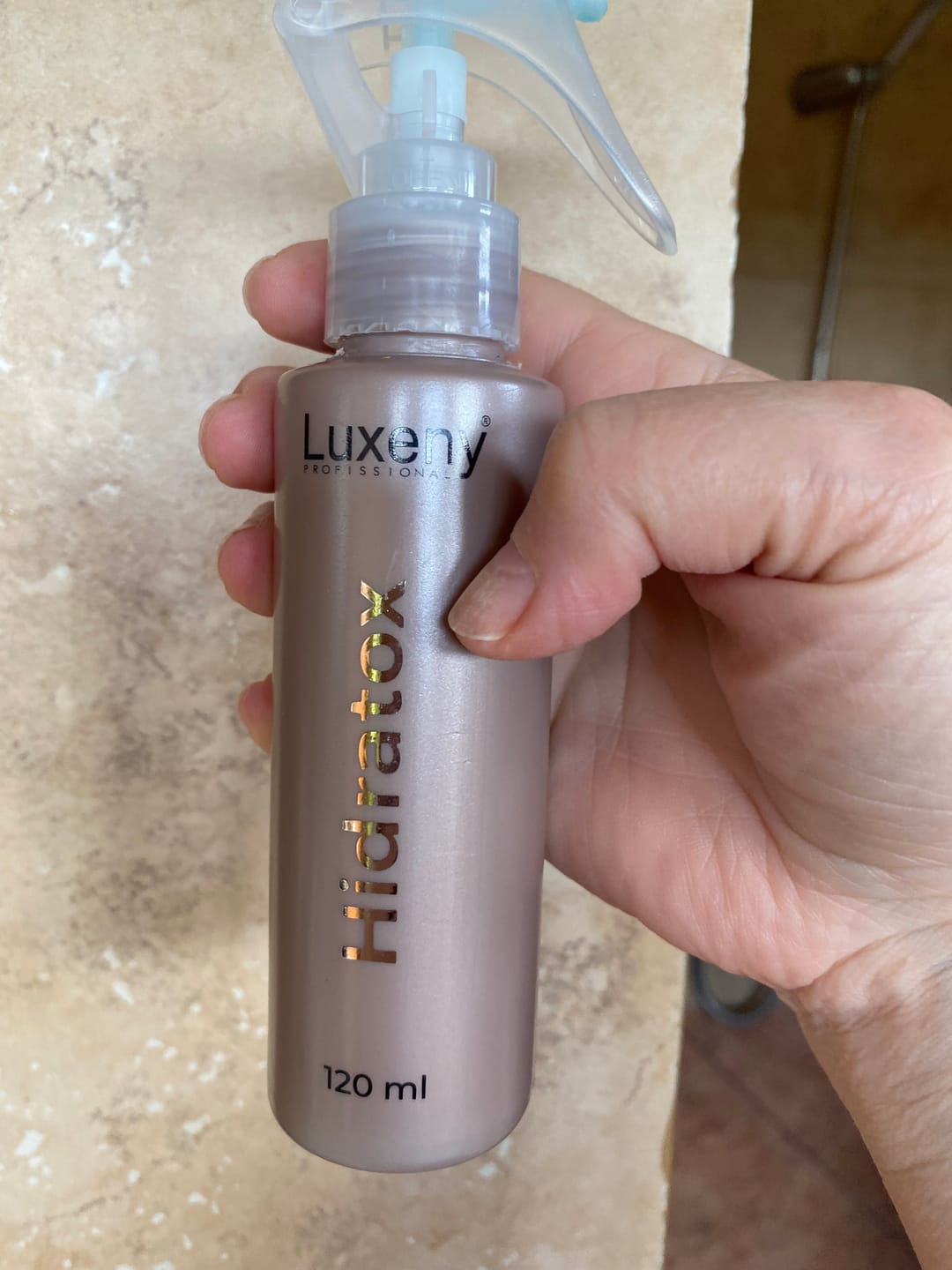 Customer photo review of Hidratox, tratamiento efecto bótox capilar instantáneo