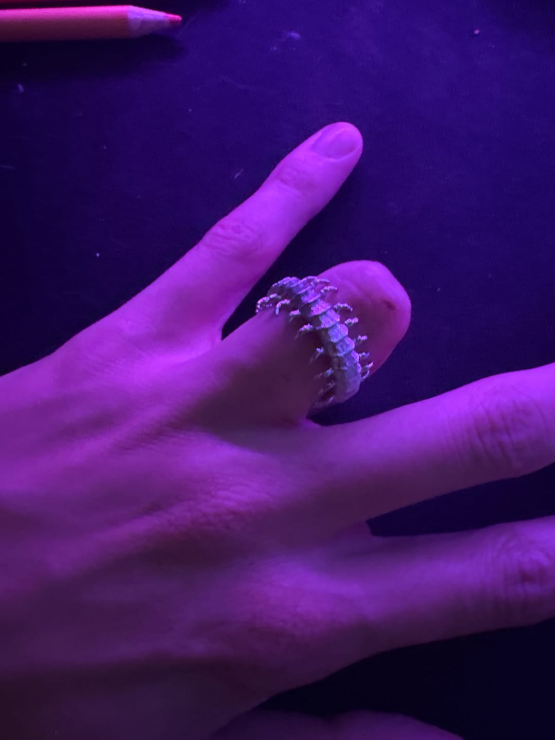 Customer photo review of CENTIPEDE RING