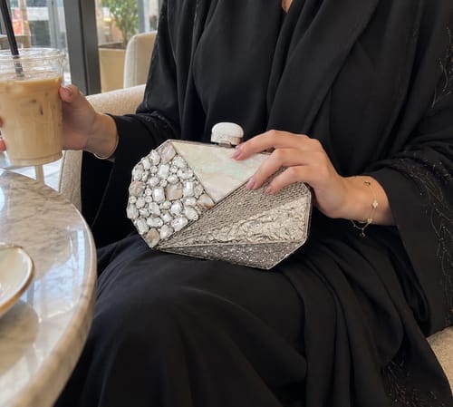 Customer photo review of Wish Me Luck Bag (Silver)