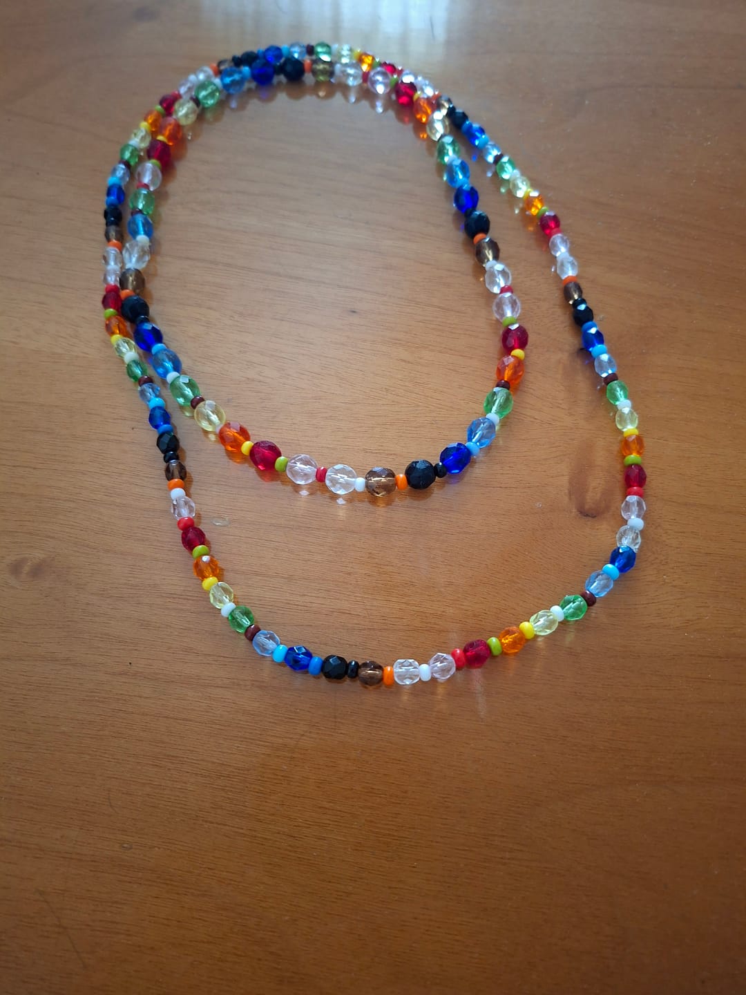 Customer photo review of COLLANA CANDY LUNGA MULTI ESTIVO