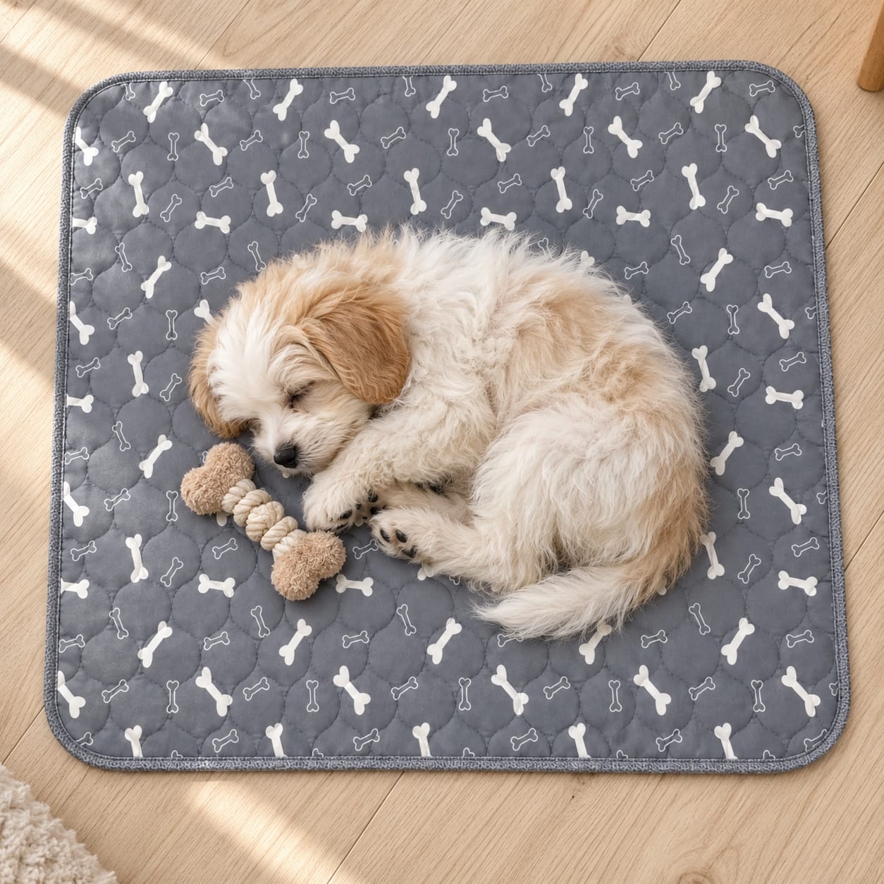 Customer photo review of PawSpot™ — El último tapete para pipí que comprarás