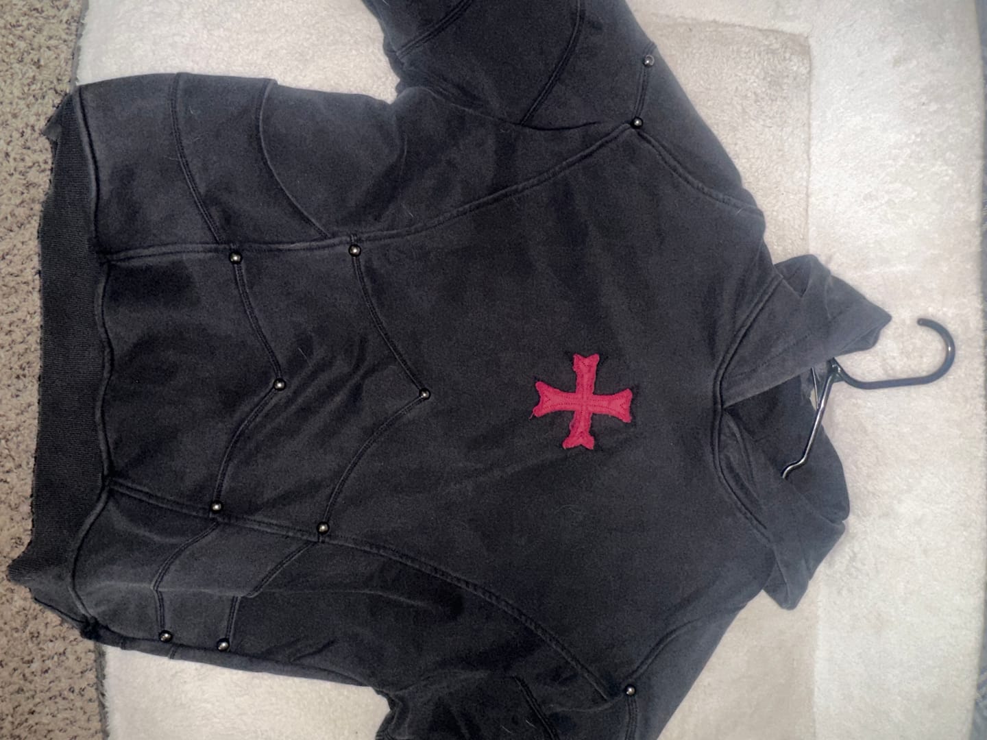 Customer photo review of Crusader Armor Hoodie
