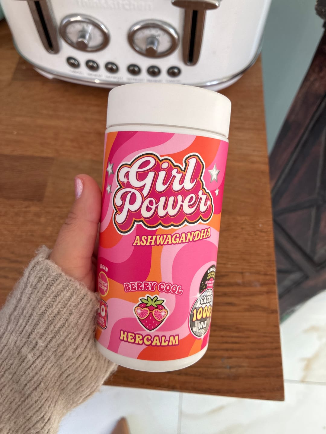 Customer photo review of Girl Power - HERcalm Ashwagandha - 60 Jujubes