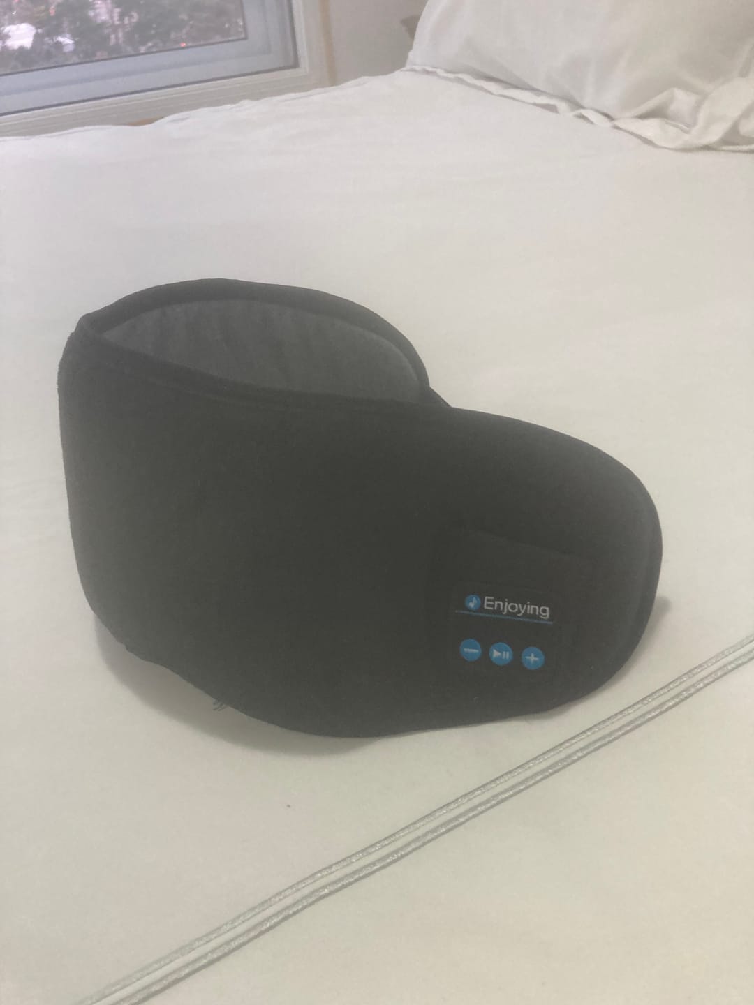 Customer photo review of Antifaz Bluetooth Premium Somnia Sleepmask®