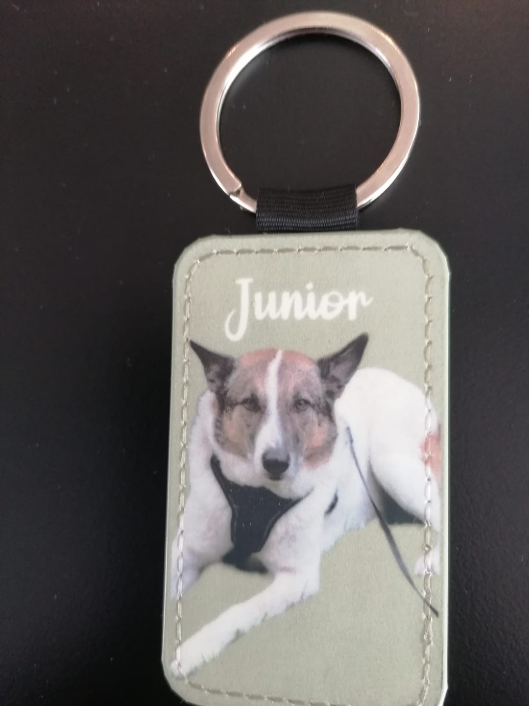Customer photo review of Portrait d'animal - Porte-clés personnalisé
