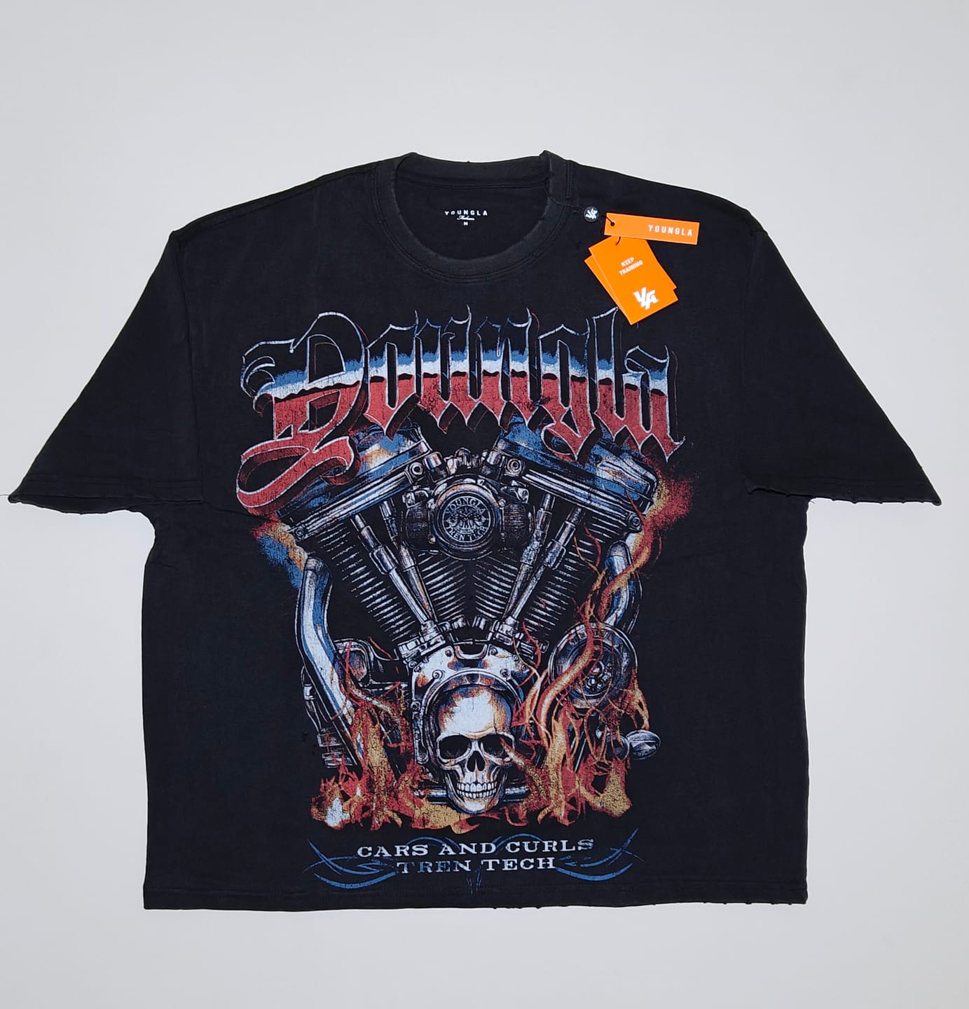 Customer photo review of 4103 - Cars & Curls - Tees
