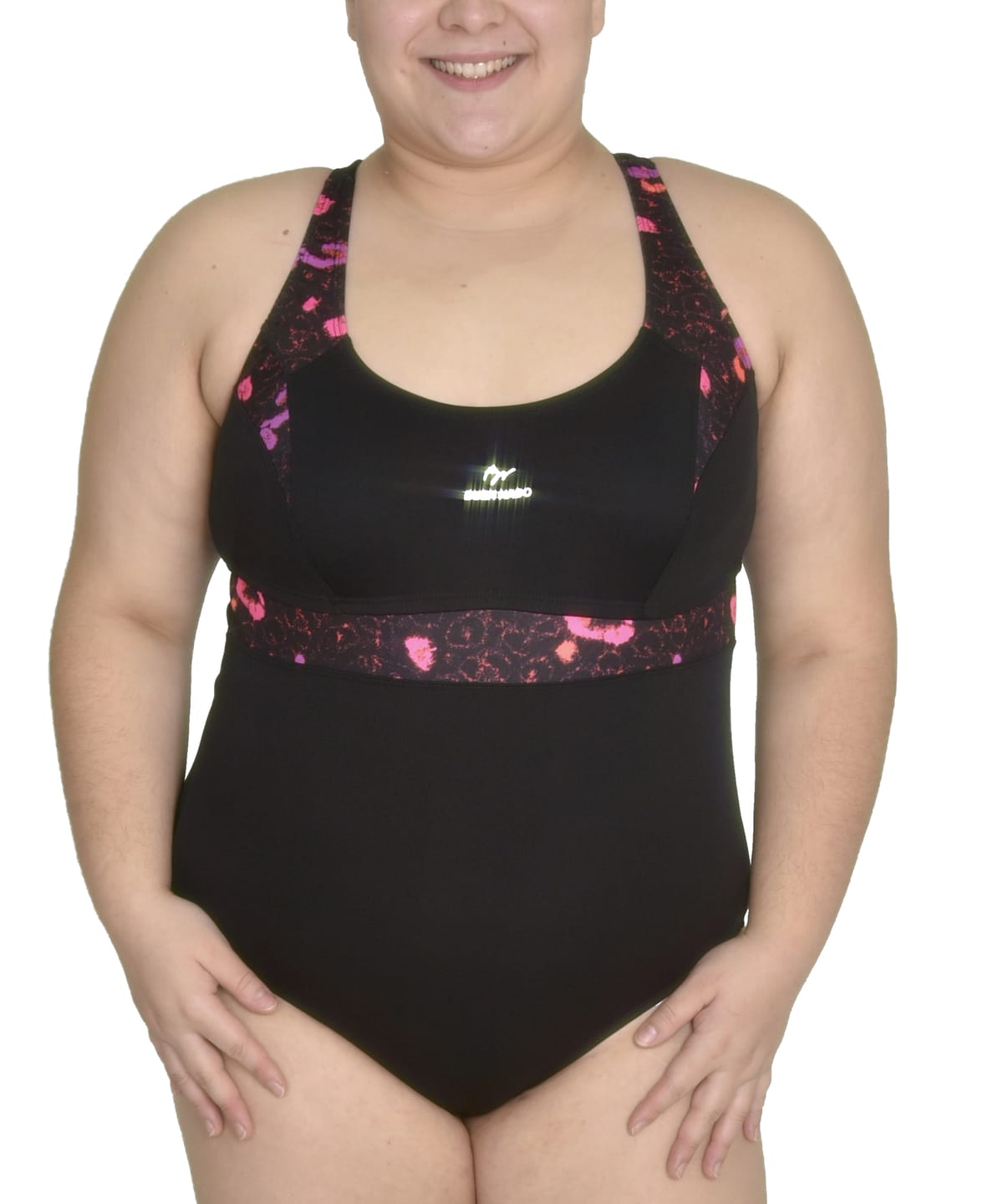 Customer photo review of Argentina-Inspired Print One-Piece