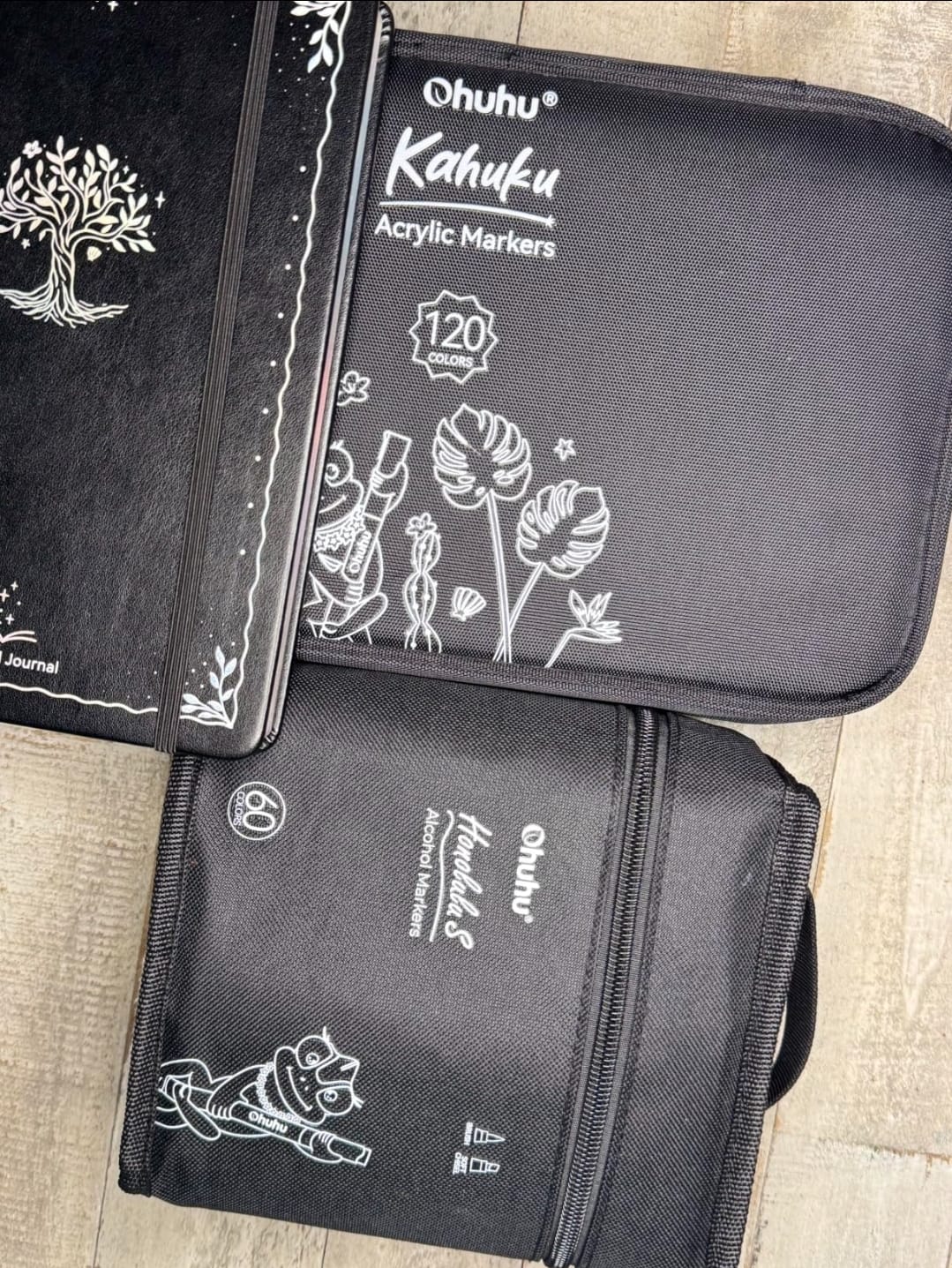 Customer photo review of Ohuhu Bleedproof Bullet Dotted Journal Notebook