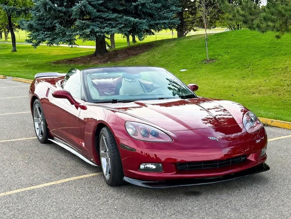 Customer photo review of Corvette C6 Base Extended Front Splitter Lip | ZR1 Conversion Package
