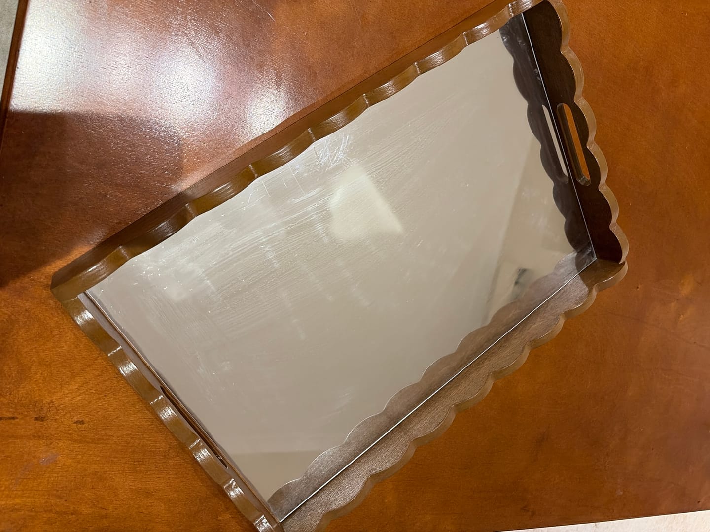 Customer photo review of Scallop Serving Tray