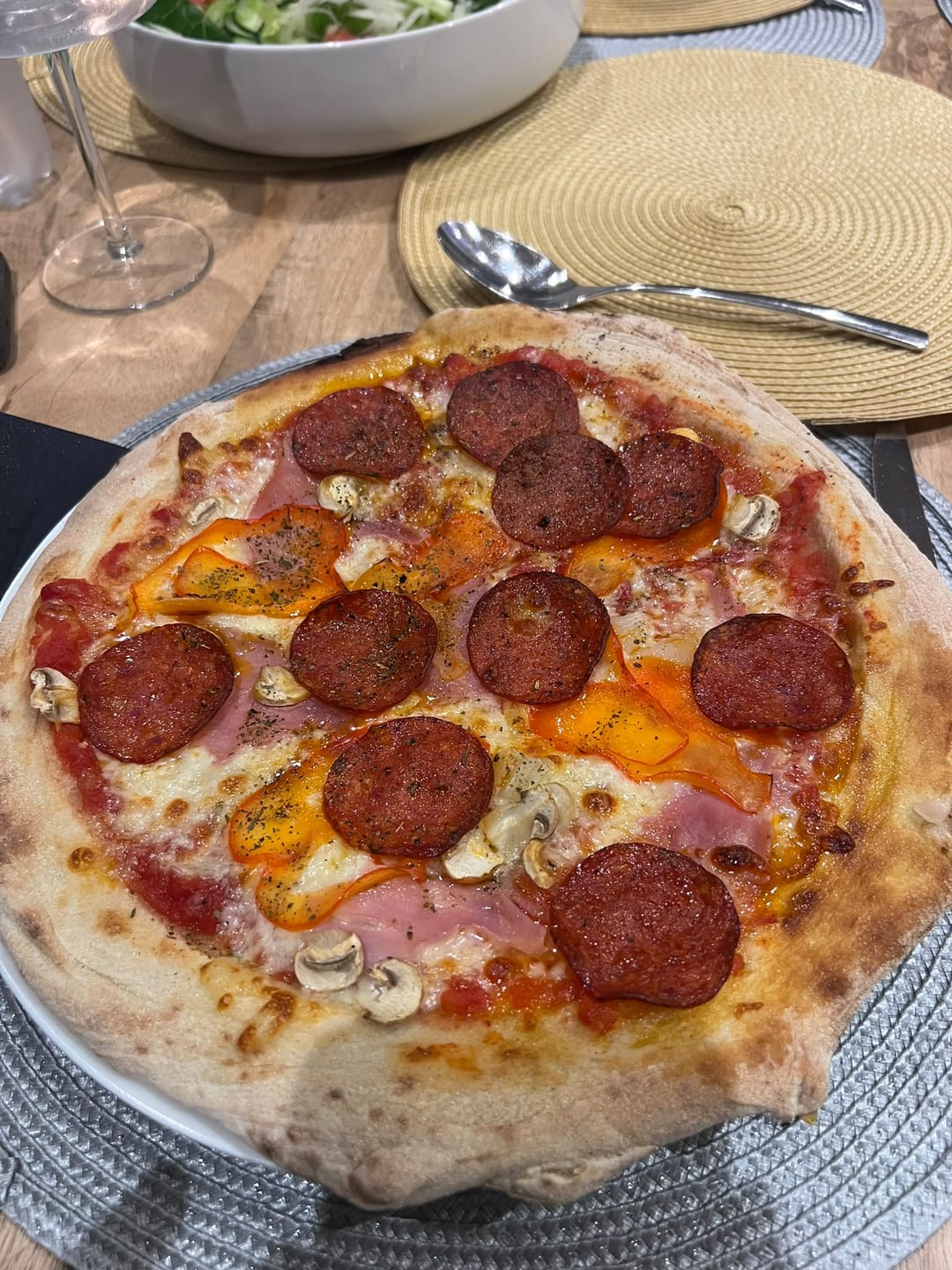 Customer photo review of Sourdough Pizza Bases
