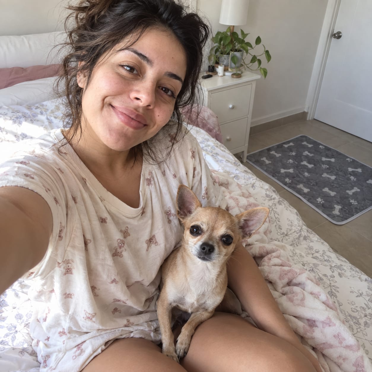 Customer photo review of PawSpot™ — El último tapete para pipí que comprarás