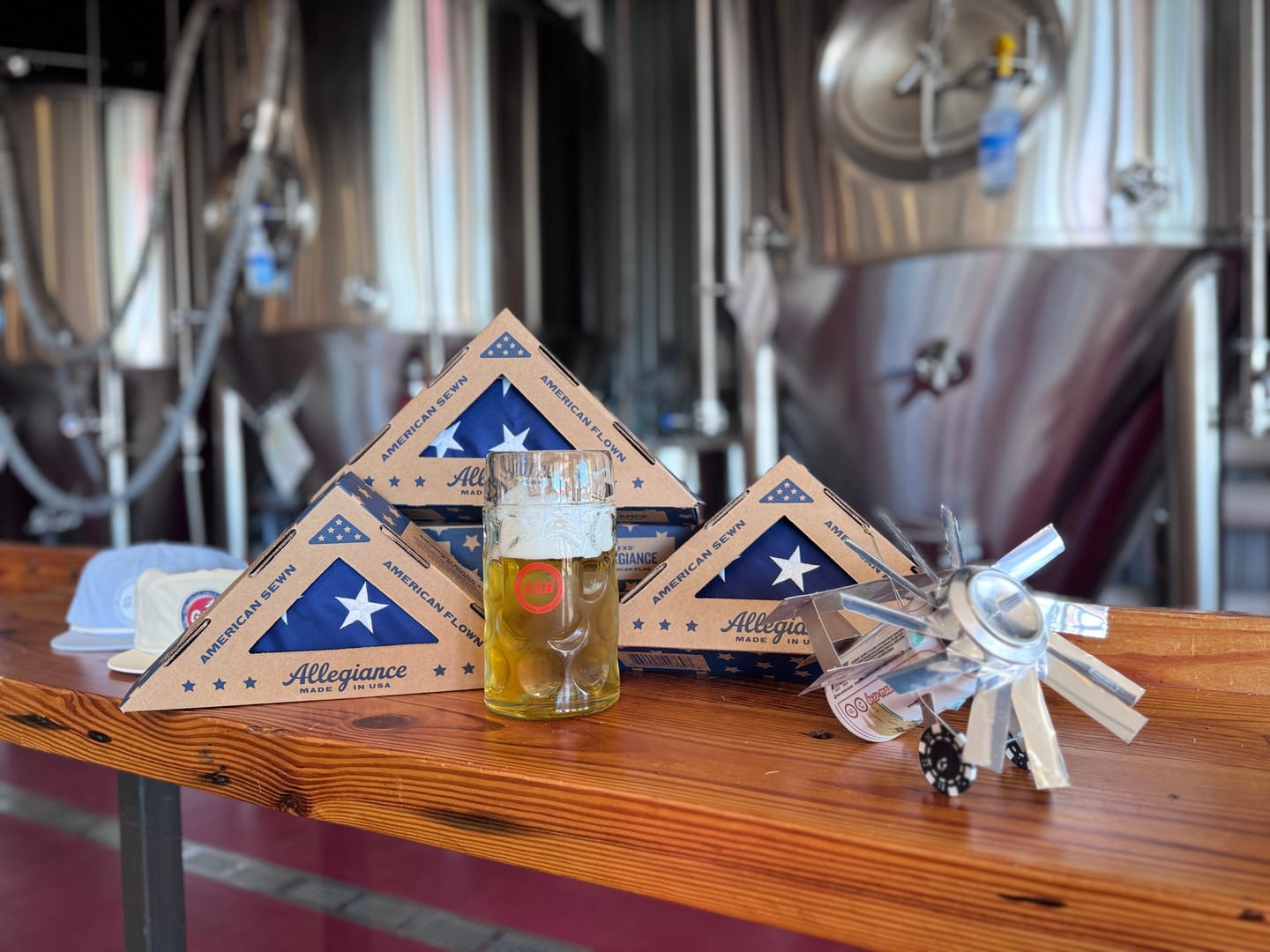 Customer photo review of "A" Flag 3' x 5' American Packaged