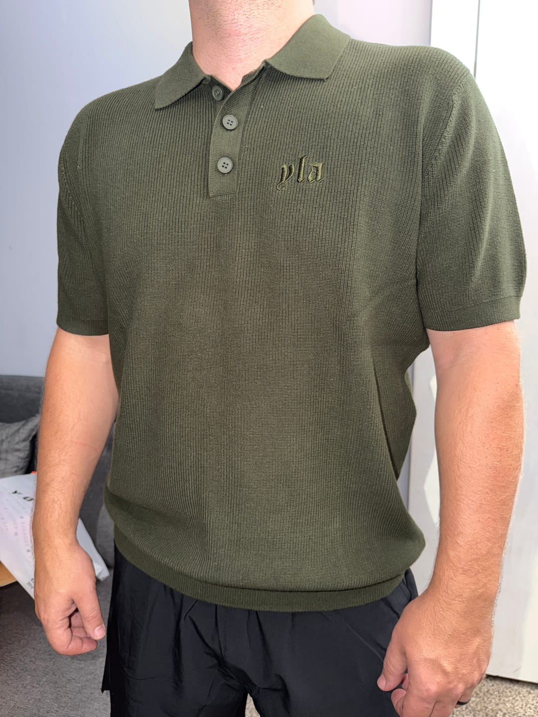 Customer photo review of 4136 - Knitted Dressy Polos