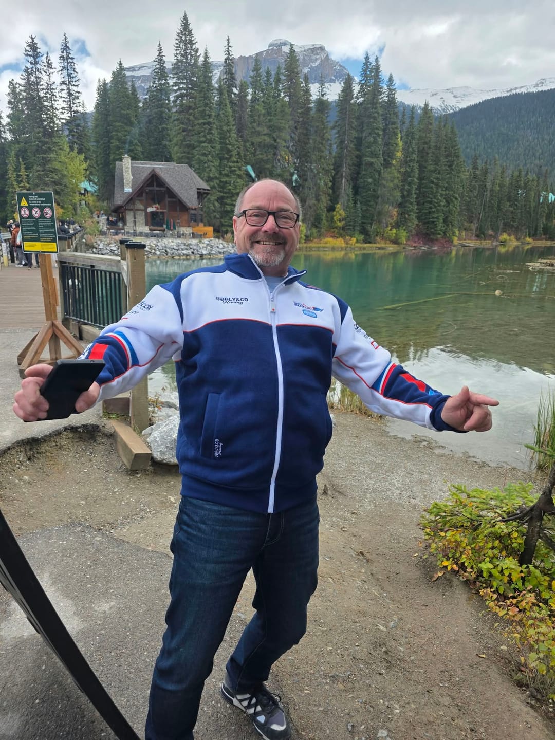 Customer photo review of Team Classic Suzuki Track Jacket