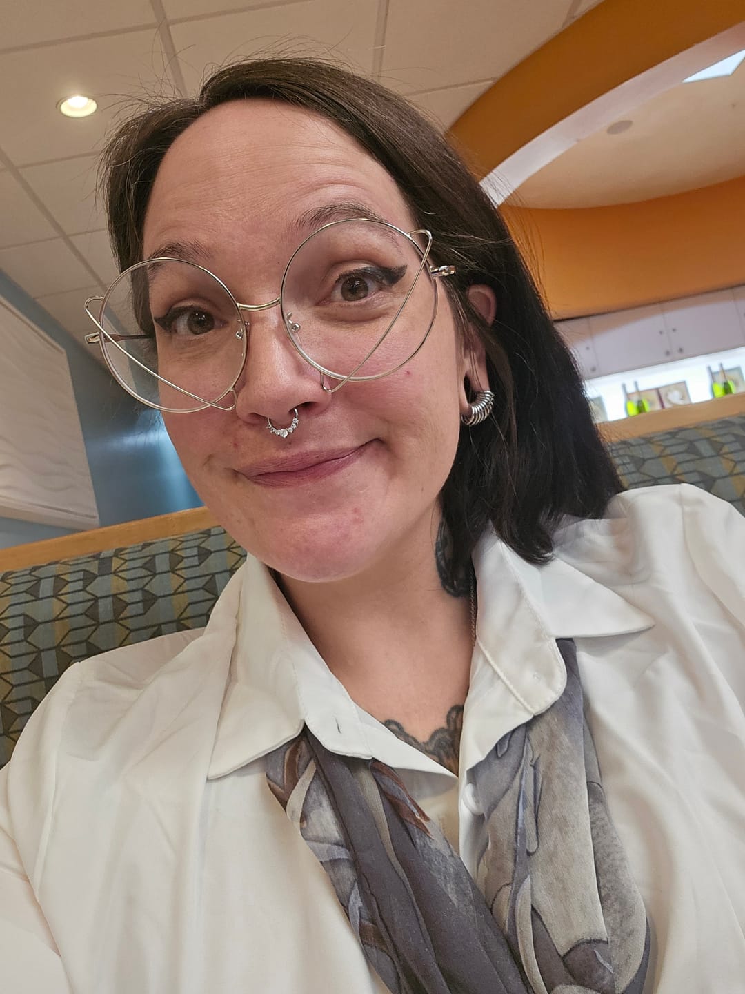 Customer photo review of Cosmic Eyeglasses