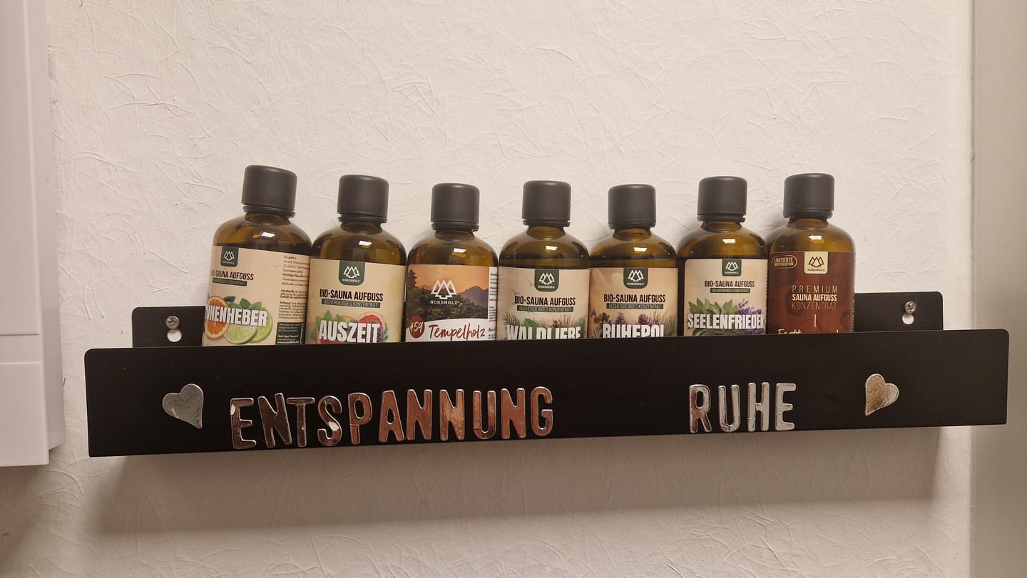 Customer photo review of Bio Sauna Aufguss "Best of Bundle"