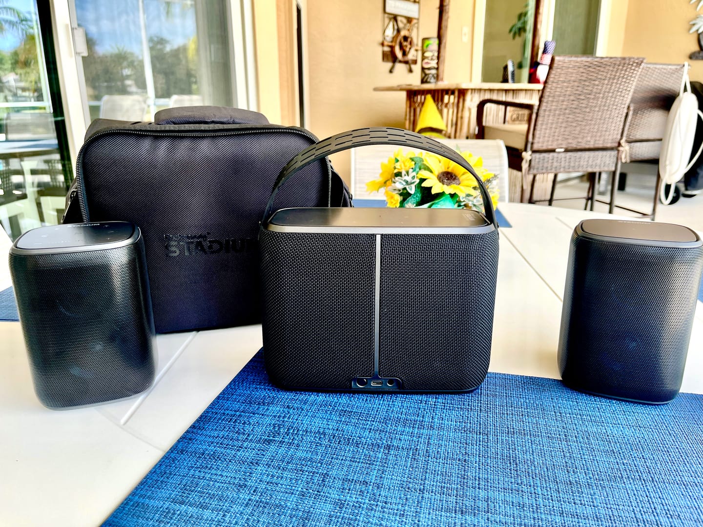 Customer photo review of The Feral 2.1 Bundle Pack: 2 Speakers and 1 Subwoofer