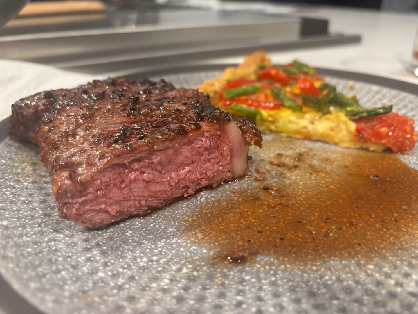Customer photo review of USDA Prime New York Strip