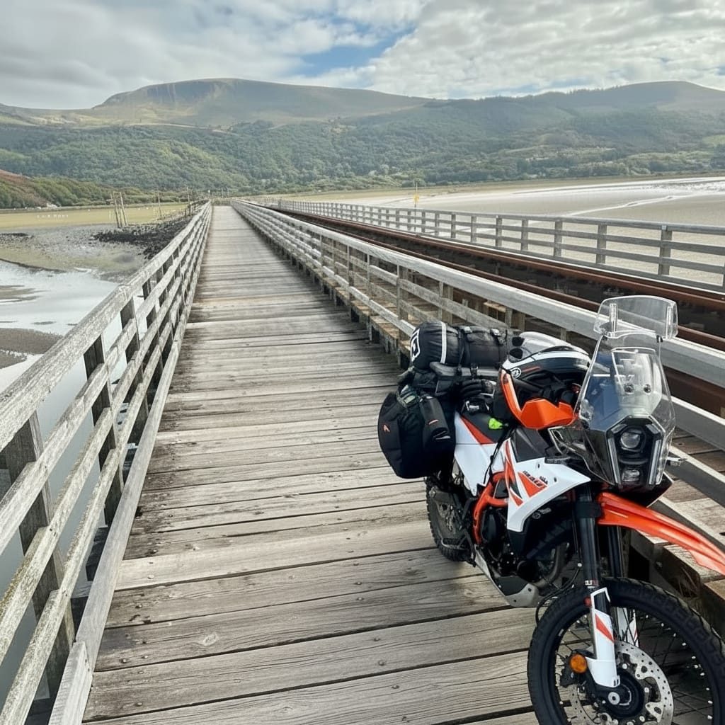 Customer photo review of ADVBags 70 – Rackless Saddle Bags