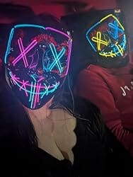 Customer photo review of Halloween Led Mask by Shevra Ventures™