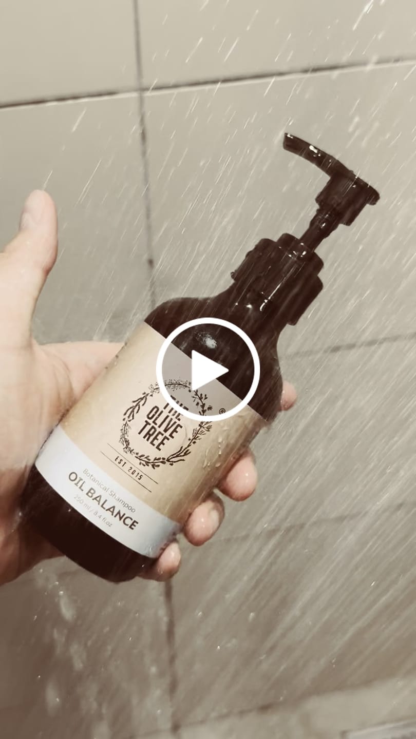 Customer video review of The Olive Tree: Oil Balance Shampoo 250ml