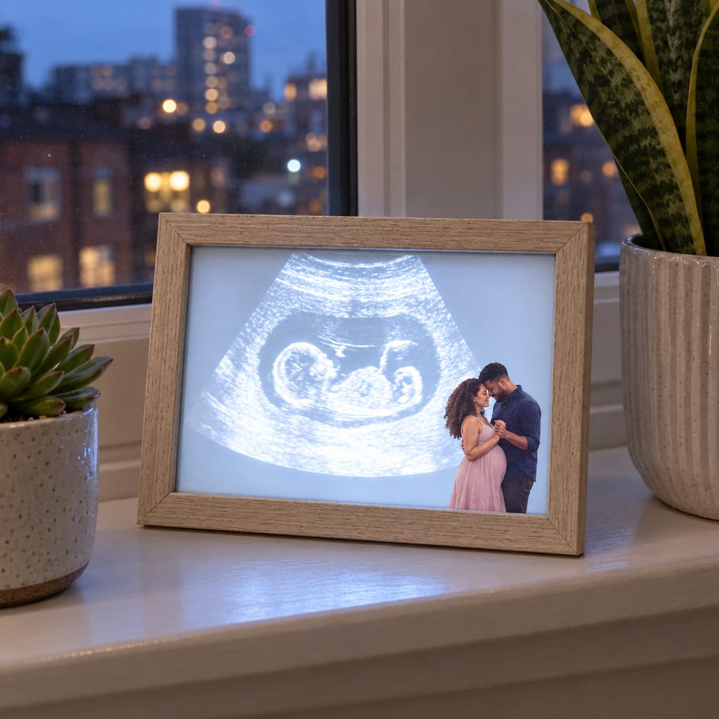 Customer photo review of Custom Ultrasound Light Frame