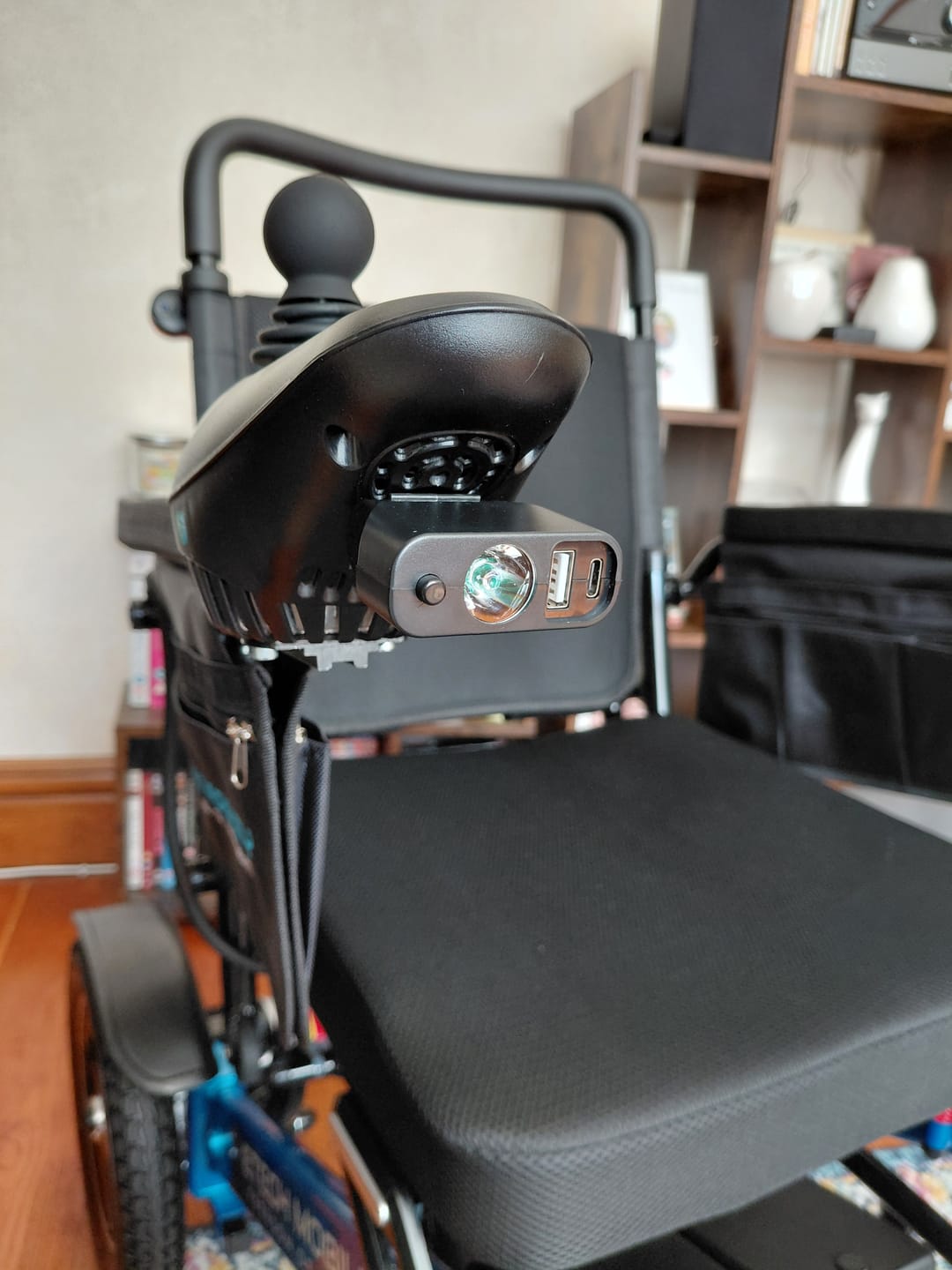 Customer photo review of Lightweight Electric Wheelchair | Folding Powerchair | Freedom Pro ST