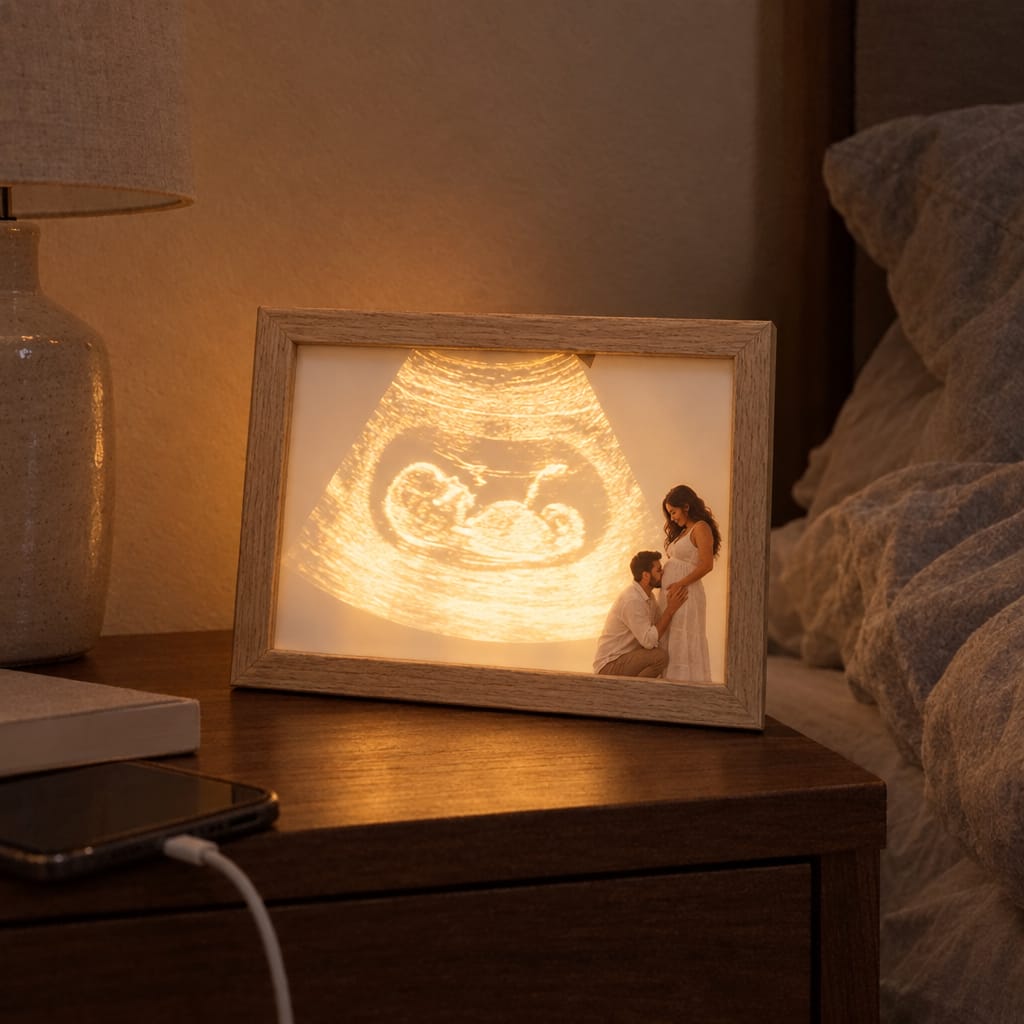 Customer photo review of Custom Ultrasound Light Frame