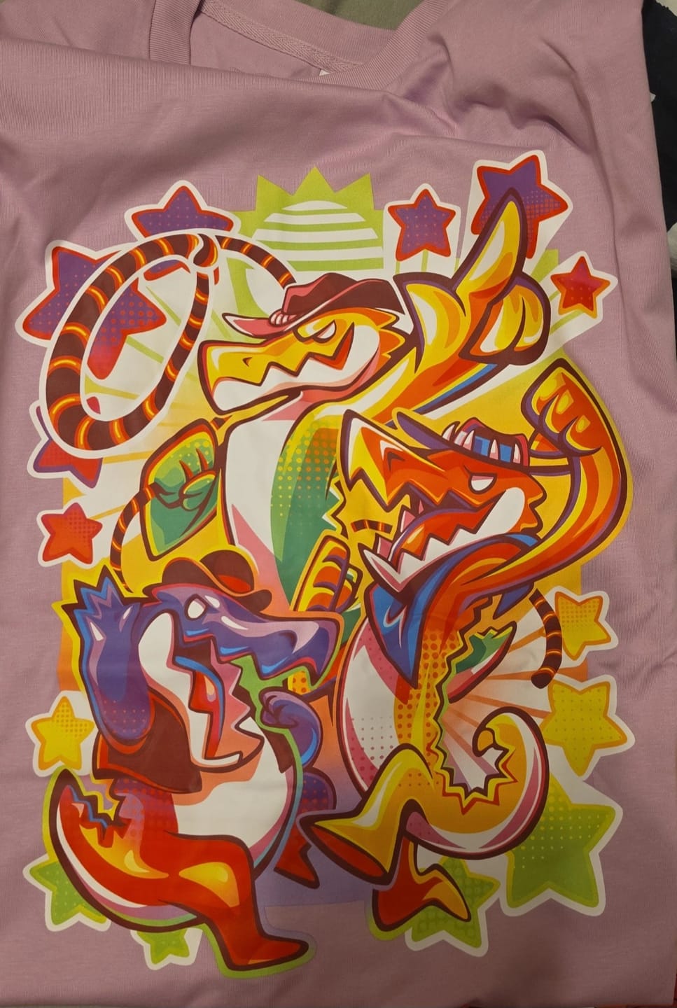 Customer photo review of Gummigoo and Gang T-shirt