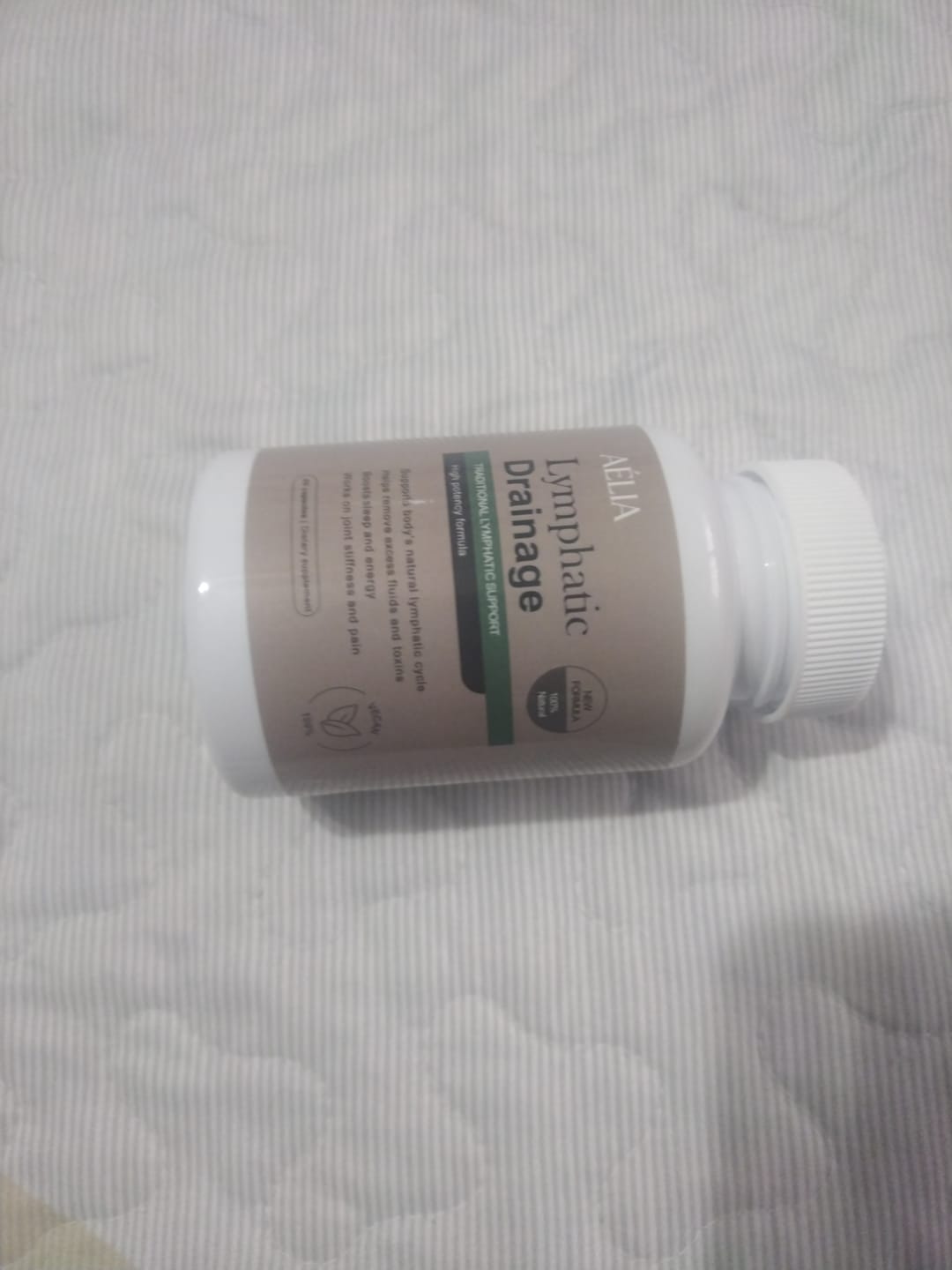 Customer photo review of Nueva Fórmula de Máxima Potencia – Cápsulas de Drenaje Linfático
