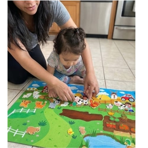 Customer photo review of Granja de Animales MagicMat