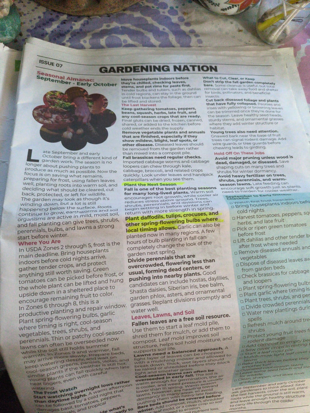 Customer photo review of Annual Prepaid Subscription • Gardening Nation ($129.96)