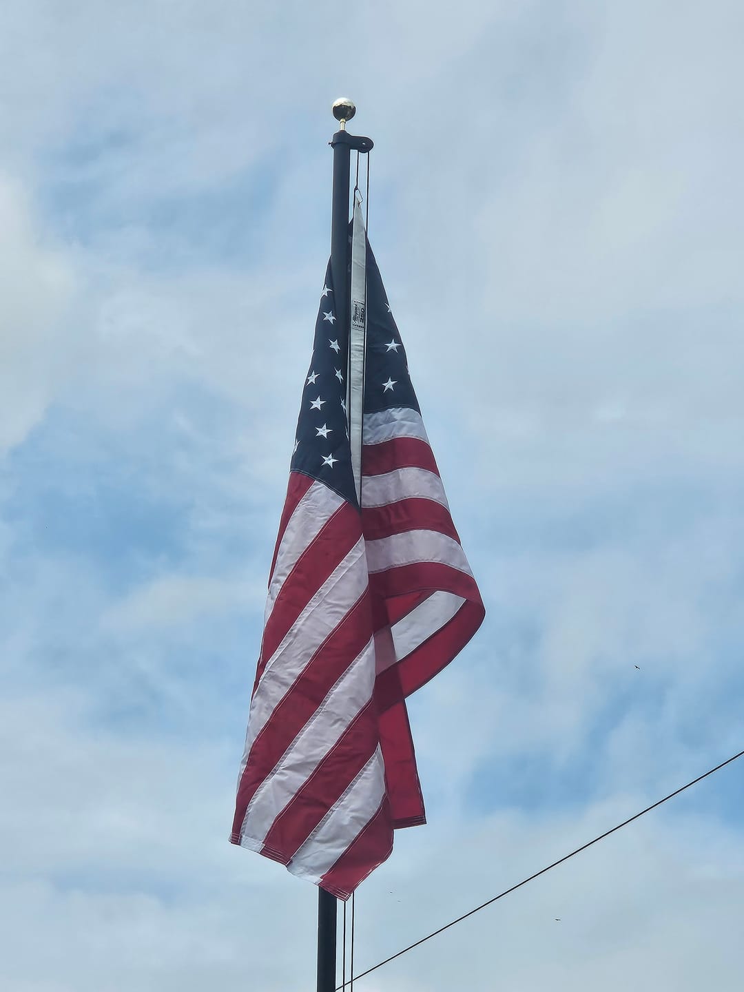 Customer photo review of 4' x 6' American Flag