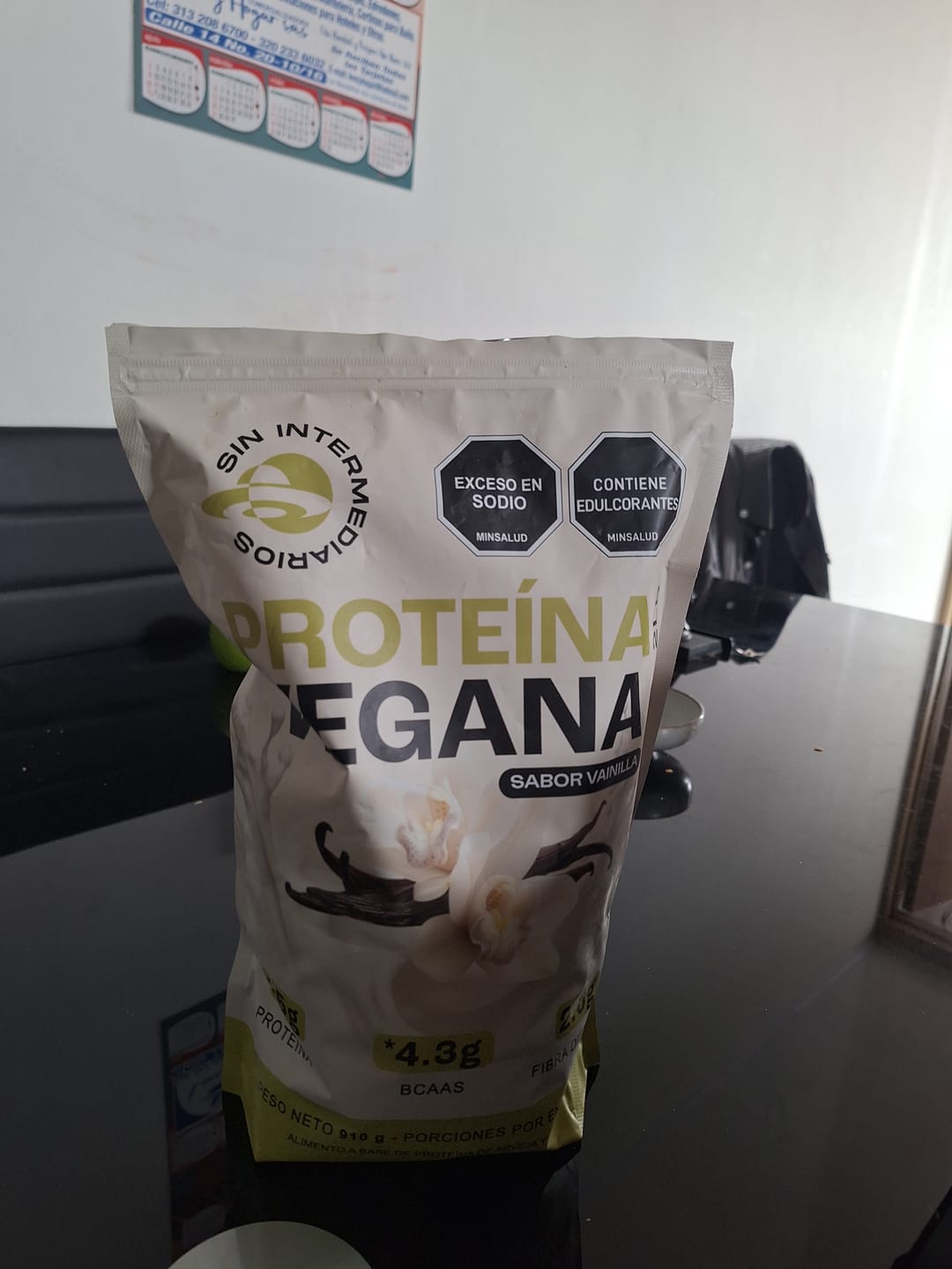 Customer photo review of Proteína Vegana