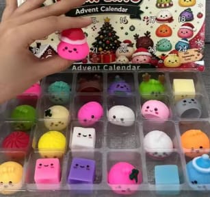 Customer photo review of Squeezy – Squishy Adventskalender Kerst