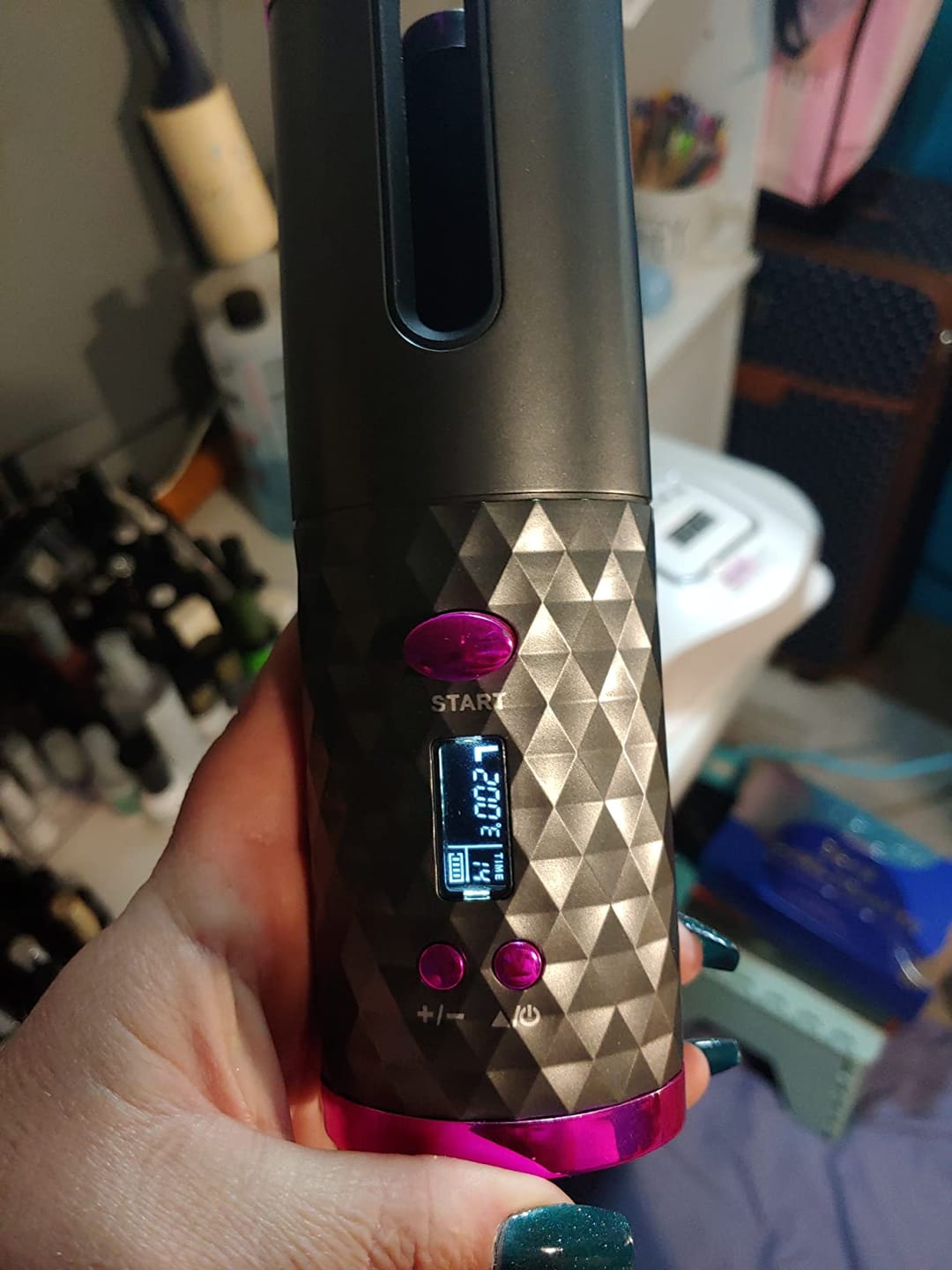 Customer photo review of Rizador de pelo AUTOMÁTICO