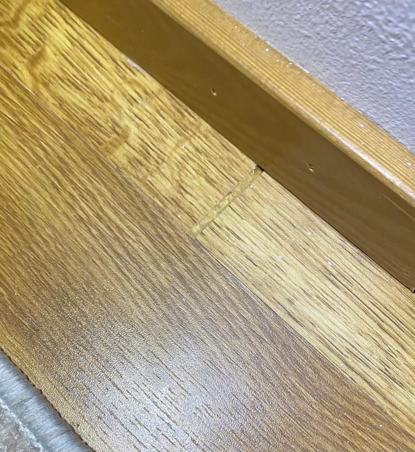 Customer photo review of Mastic à bois Aquelie pour fissures et trous