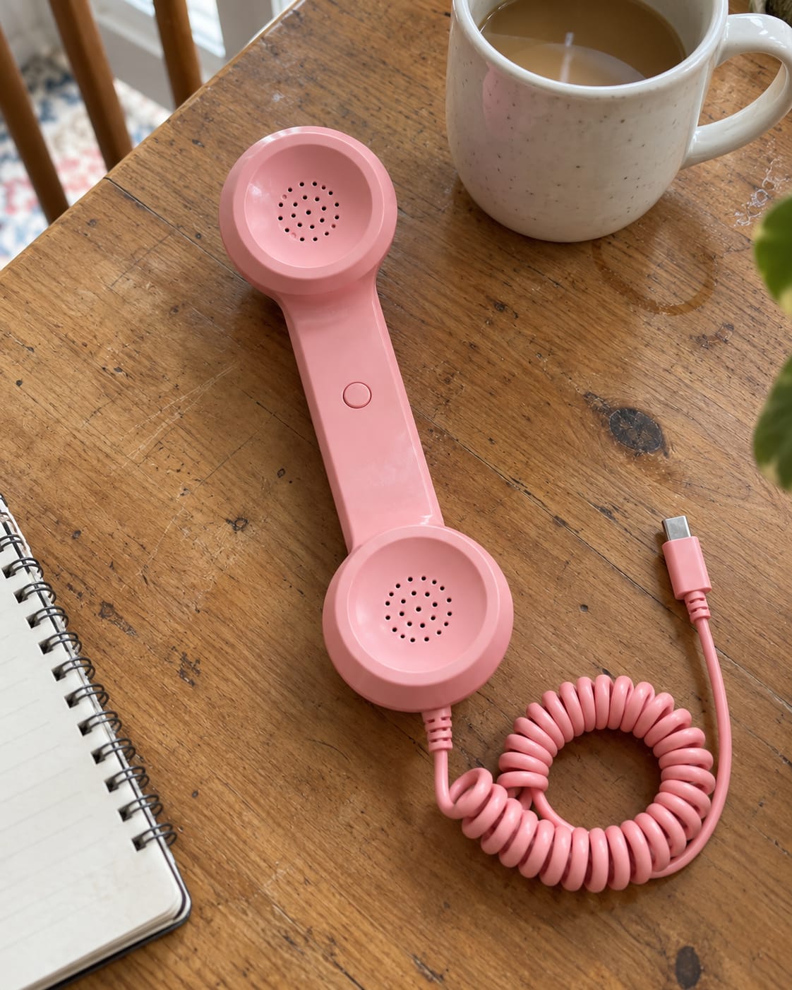 Customer photo review of The ’80s Phone That Plugs Into Your Smartphone