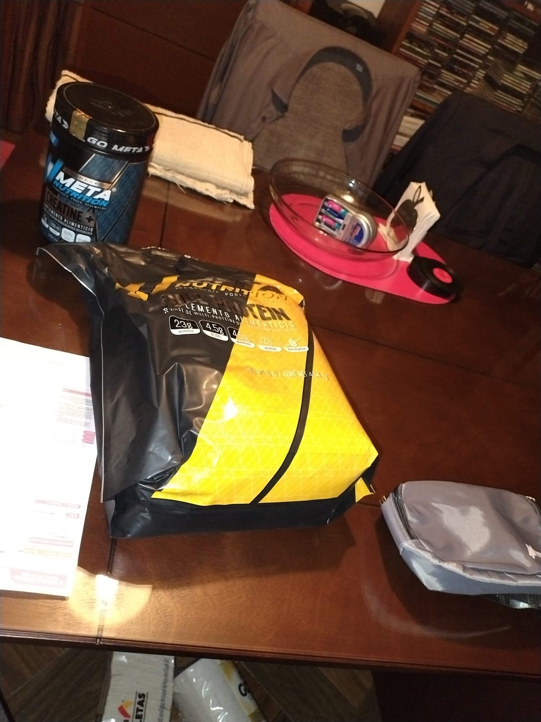 Customer photo review of Full Protein 10lb Meta Nutrition | Proteína Multi Fuente | 129 Servicios | 4.5 Meses
