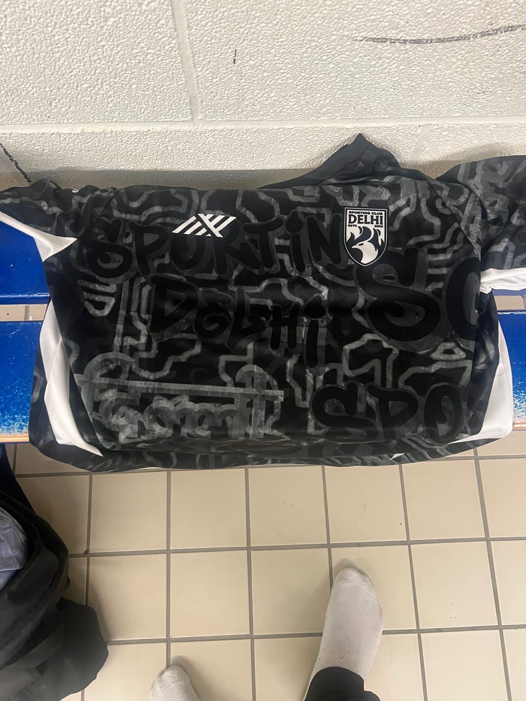 Customer photo review of Premium Football Shirt with Name and Number Mystery Box